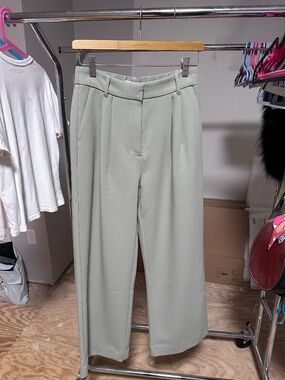 Abercrombie & Fitch Green Tailored Pants